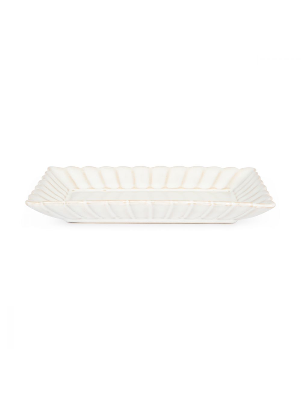 Scallop Rim Rectangle Platter